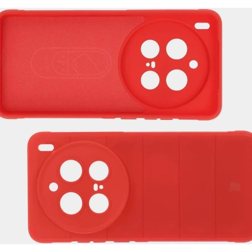 Pancerne etui Bizon Case Tur do Vivo X200 Pro czerwone