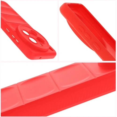 Pancerne etui Bizon Case Tur do Vivo X200 Pro czerwone