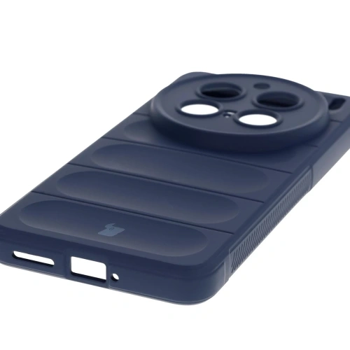 Pancerne etui Bizon Case Tur do Vivo X200 Pro granatowe