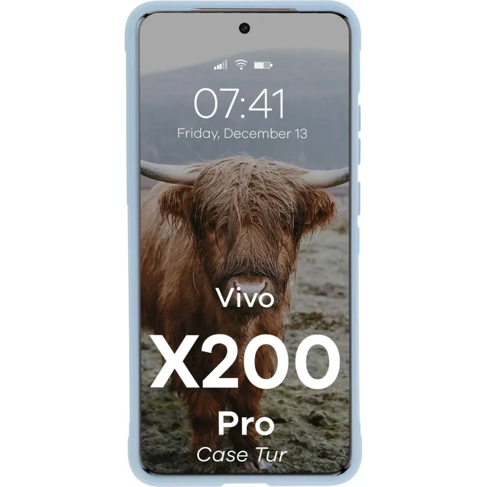 Hurtownia GSM - Pancerne etui Bizon Case Tur do Vivo X200 Pro jasnoniebieskie - BIZ9615 - {ean13} - Hurt