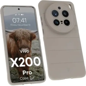 Hurtownia GSM - Pancerne etui Bizon Case Tur do Vivo X200 Pro jasnoszare - BIZ9616 - {ean13} - Hurt