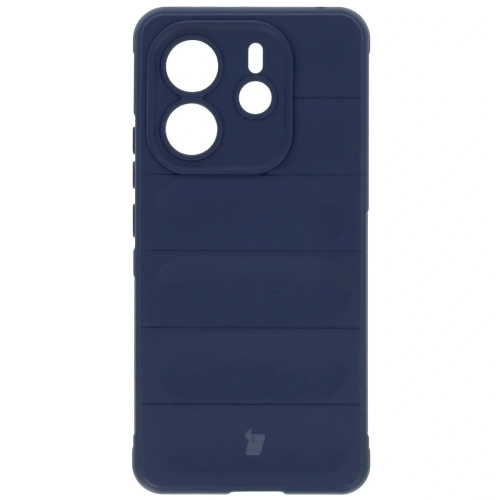 Pancerne etui Bizon Case Tur do Xiaomi Redmi Note 14 4G granatowe