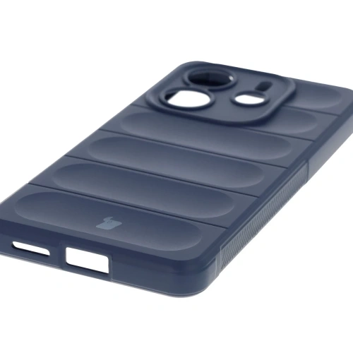 Pancerne etui Bizon Case Tur do Xiaomi Redmi Note 14 4G granatowe