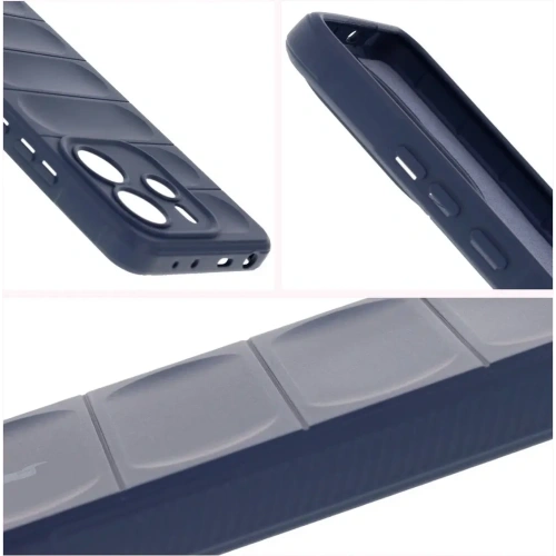 Pancerne etui Bizon Case Tur do Xiaomi Redmi Note 14 4G granatowe