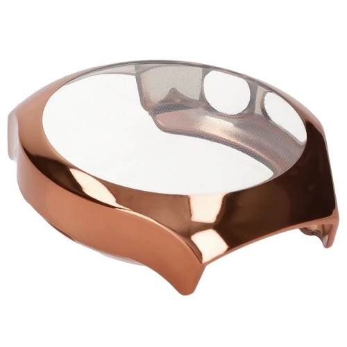 Etui z osłoną ekranu Bizon Case Watch Felipe do Huawei Watch 5 46mm różowozłote