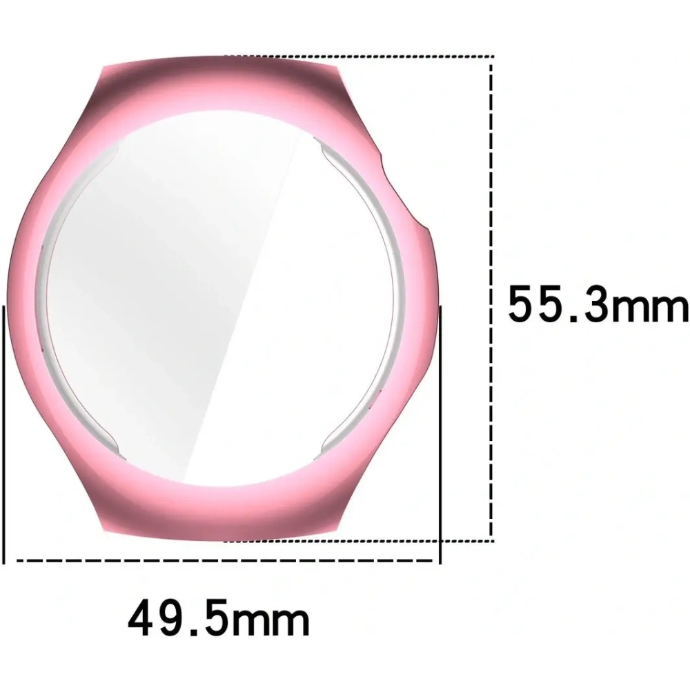 Hurtownia GSM - Etui z osłoną ekranu Bizon Case Watch Felipe do Huawei Watch 5 46mm różowe - BIZ9622 - {ean13} - Hurt