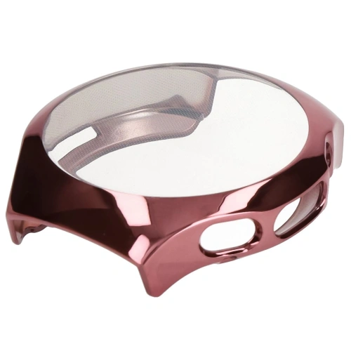 Etui z osłoną ekranu Bizon Case Watch Felipe do Huawei Watch 5 46mm różowe