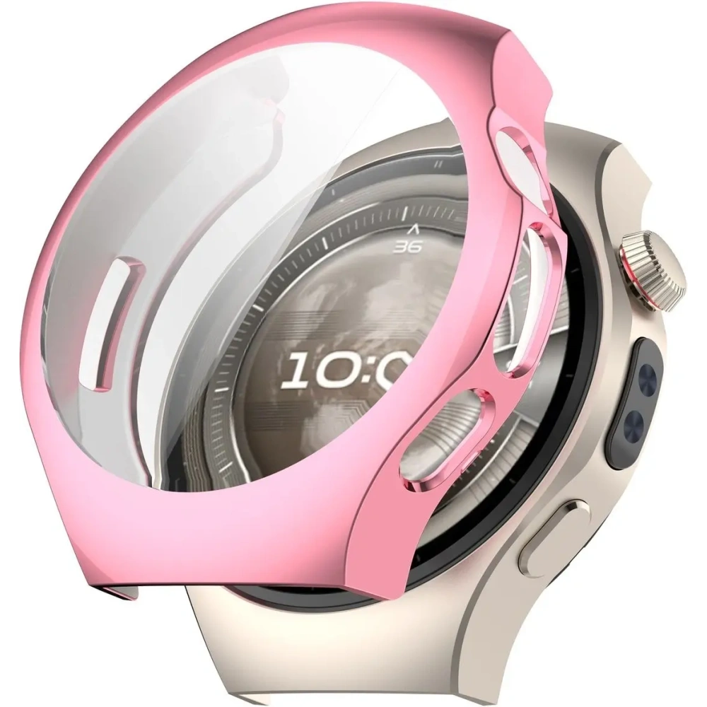 Hurtownia GSM - Etui z osłoną ekranu Bizon Case Watch Felipe do Huawei Watch 5 46mm różowe - BIZ9622 - {ean13} - Hurt