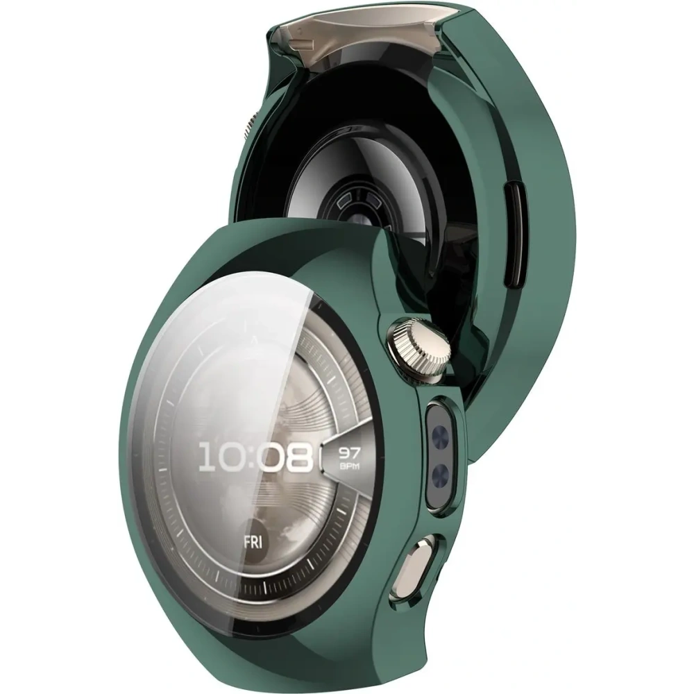 Hurtownia GSM - Etui z osłoną ekranu Bizon Case Watch Felipe do Huawei Watch 5 46mm zielone - BIZ9623 - {ean13} - Hurt