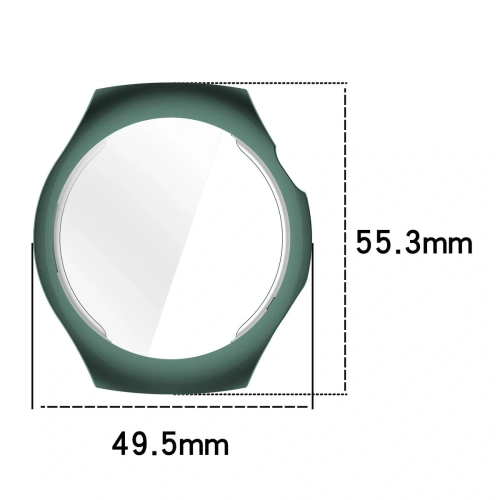 Etui z osłoną ekranu Bizon Case Watch Felipe do Huawei Watch 5 46mm zielone