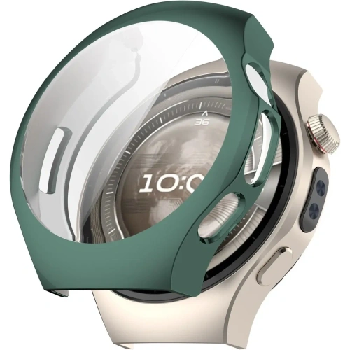 Etui z osłoną ekranu Bizon Case Watch Felipe do Huawei Watch 5 46mm zielone