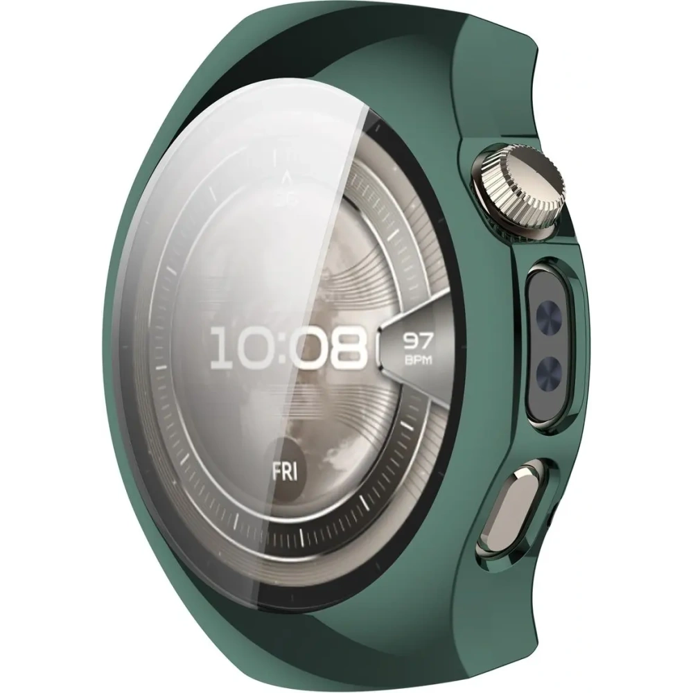 Hurtownia GSM - Etui z osłoną ekranu Bizon Case Watch Felipe do Huawei Watch 5 46mm zielone - BIZ9623 - {ean13} - Hurt