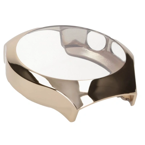 Etui z osłoną ekranu Bizon Case Watch Felipe do Huawei Watch 5 46mm złote