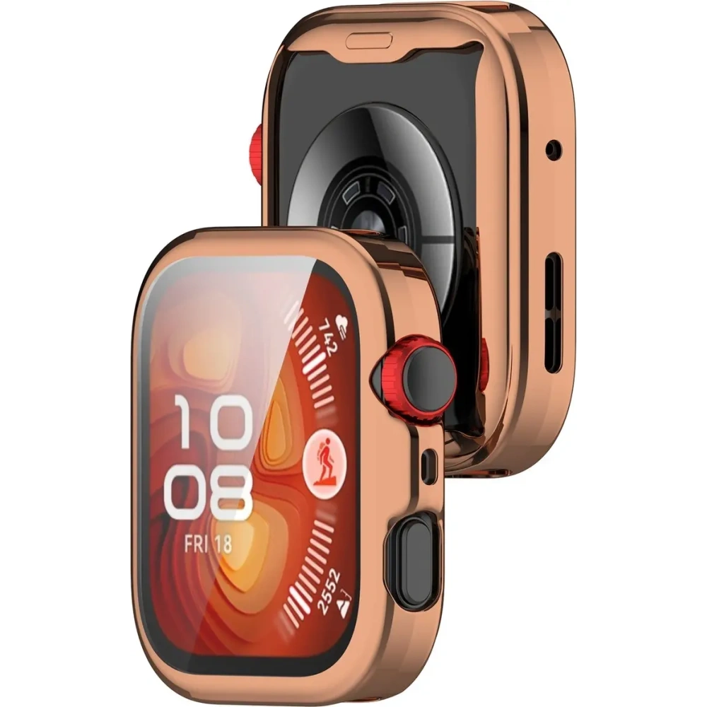 Hurtownia GSM - Etui z osłoną ekranu Bizon Case Watch Felipe do Huawei Watch Fit 4 Pro różowozłote - BIZ9625 - {ean13} - Hurt
