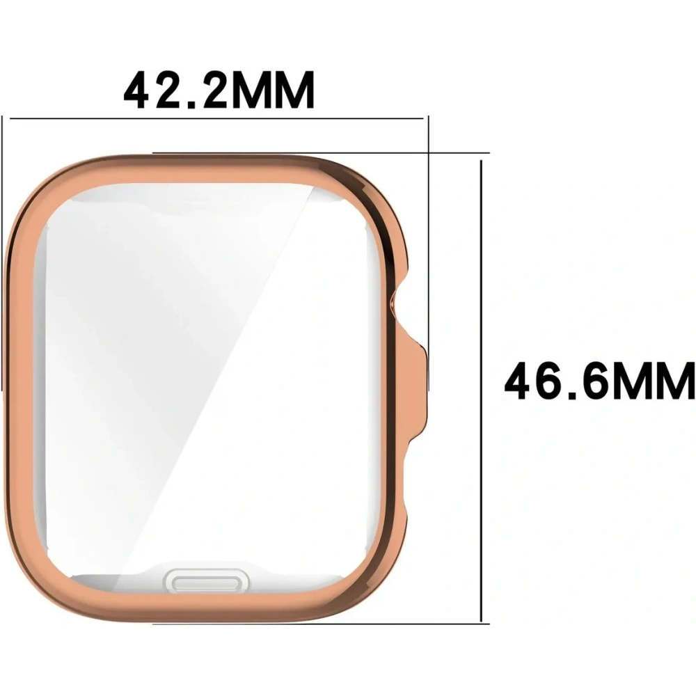Hurtownia GSM - Etui z osłoną ekranu Bizon Case Watch Felipe do Huawei Watch Fit 4 Pro różowozłote - BIZ9625 - {ean13} - Hurt