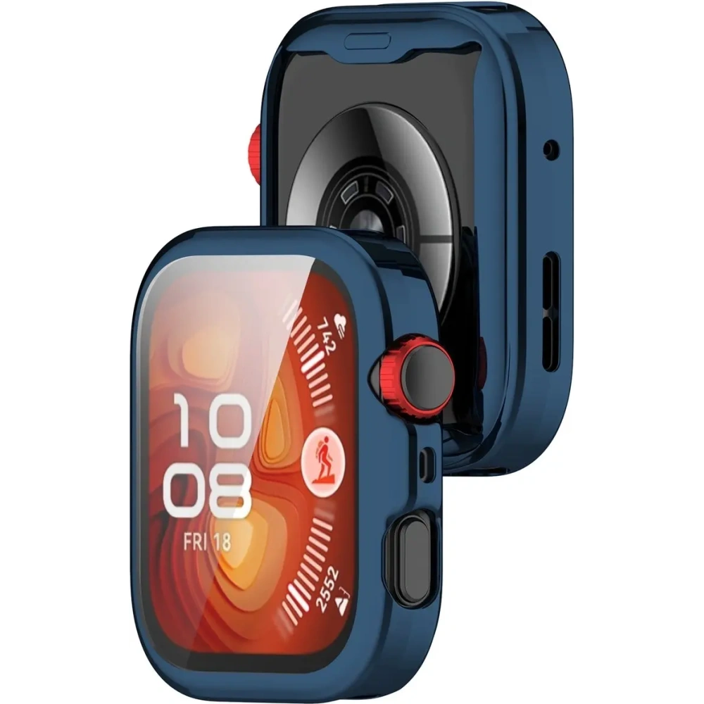 Hurtownia GSM - Etui z osłoną ekranu Bizon Case Watch Felipe do Huawei Watch Fit 4 Pro niebieskie - BIZ9627 - {ean13} - Hurt