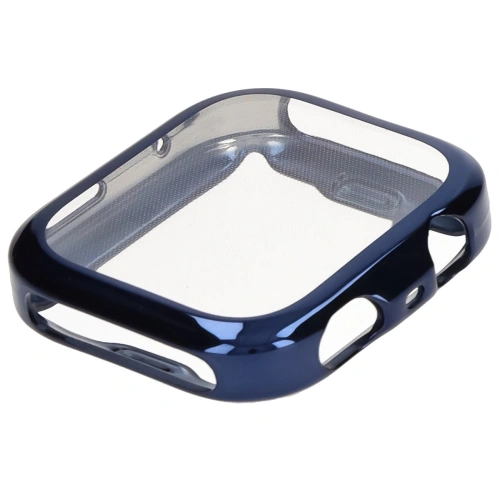 Etui z osłoną ekranu Bizon Case Watch Felipe do Huawei Watch Fit 4 Pro niebieskie