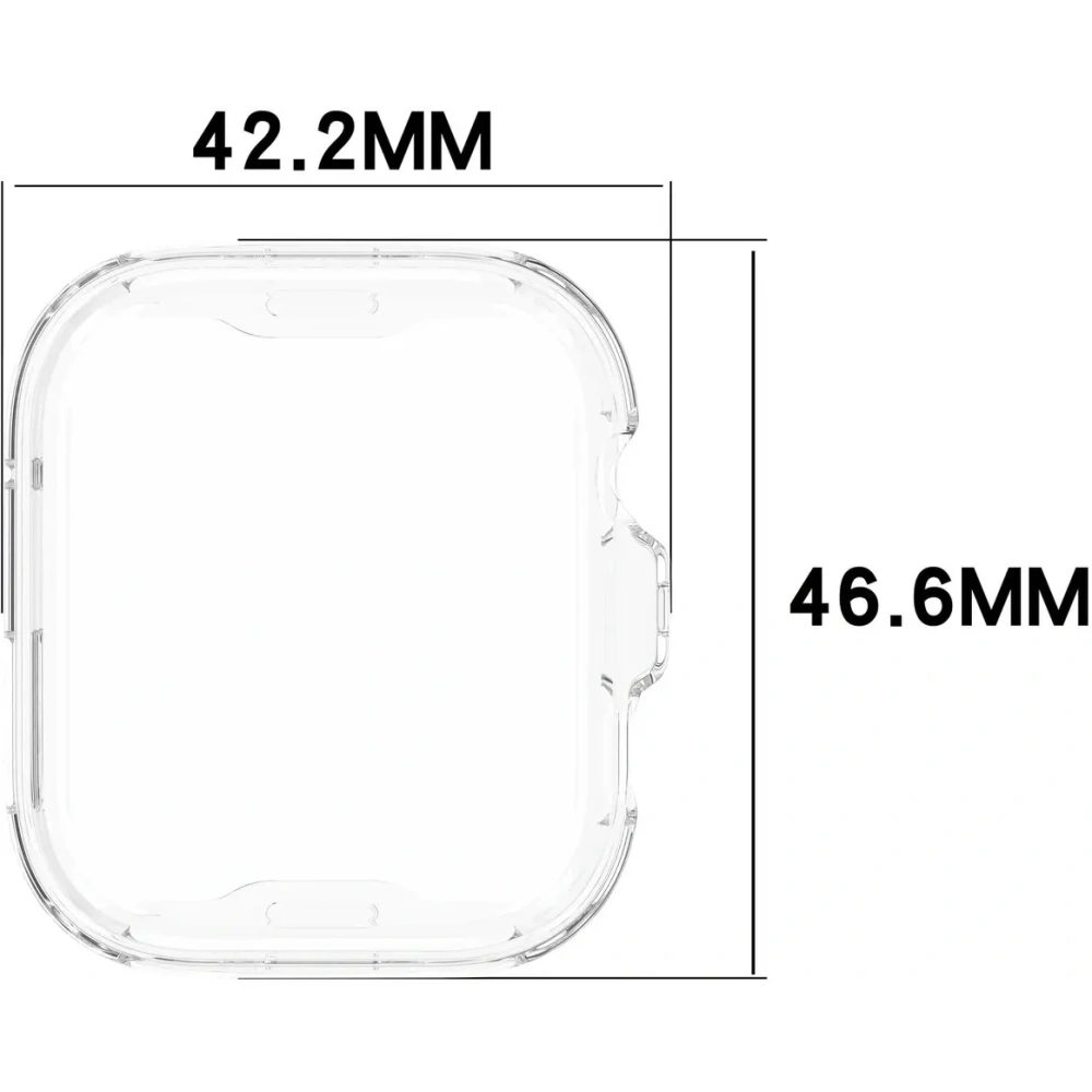 Hurtownia GSM - Etui z osłoną ekranu Bizon Case Watch Felipe do Huawei Watch Fit 4 Pro przeźroczyste - BIZ9628 - {ean13} - Hurt