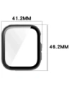 Hurtownia GSM - Etui z osłoną ekranu Bizon Case Watch Felipe do Huawei Watch Fit 4 Pro czarne - BIZ9631 - {ean13} - Hurt