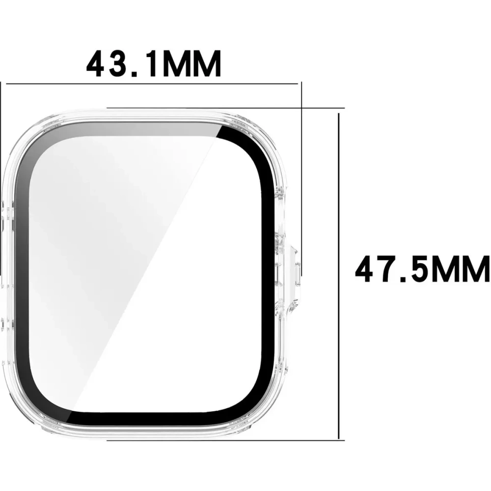 Hurtownia GSM - Etui ze szkłem do zegarka Bizon Case+Glass Watch do Huawei Watch Fit 4 Pro przeźroczyste - BIZ9632 - {ean13} - Hurt