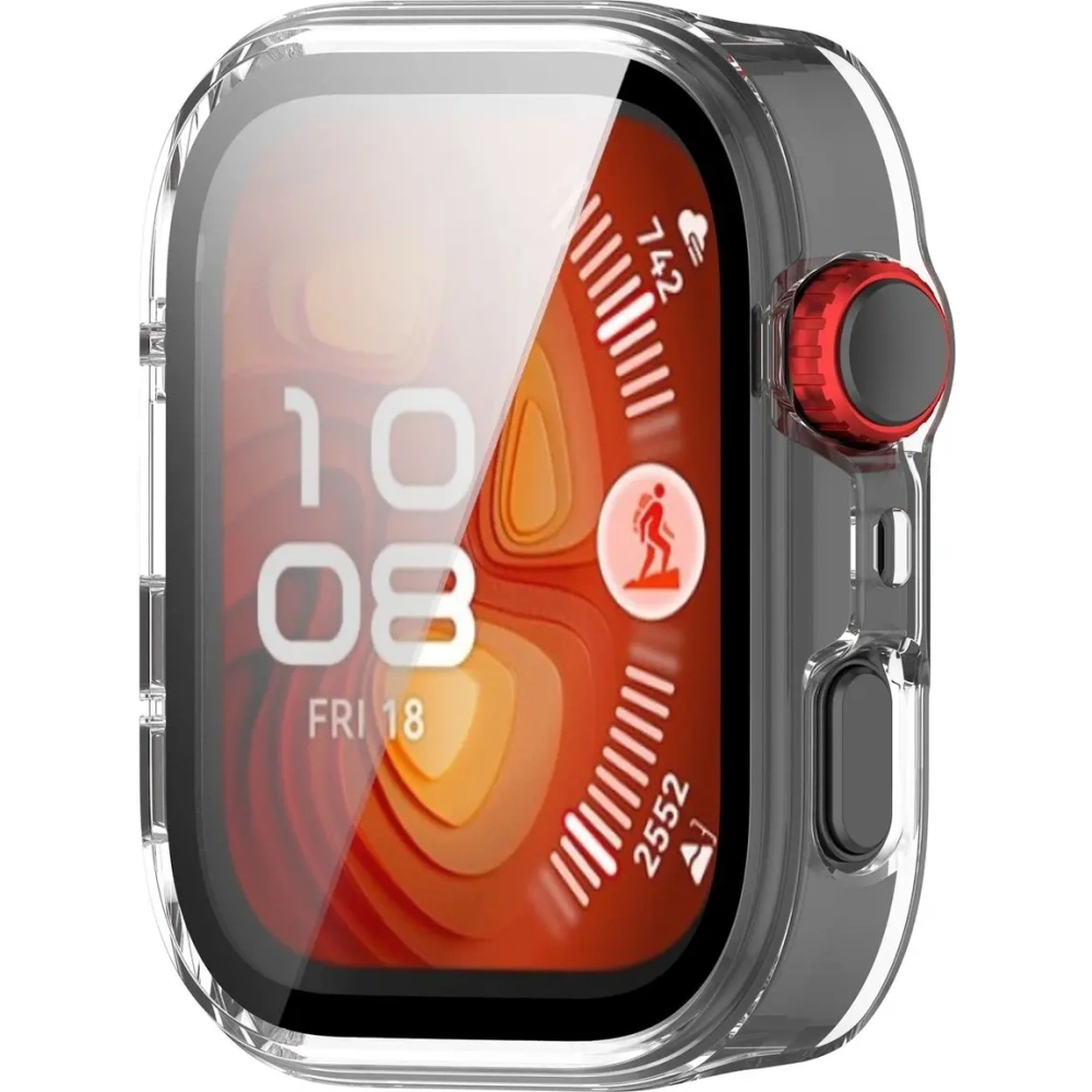 Hurtownia GSM - Etui ze szkłem do zegarka Bizon Case+Glass Watch do Huawei Watch Fit 4 Pro przeźroczyste - BIZ9632 - {ean13} - Hurt
