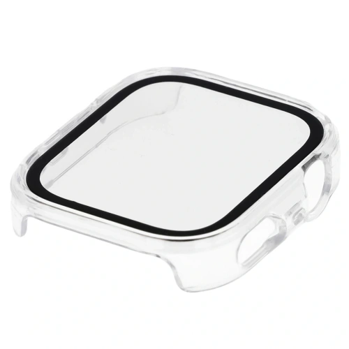 Etui ze szkłem do zegarka Bizon Case+Glass Watch do Huawei Watch Fit 4 Pro przeźroczyste