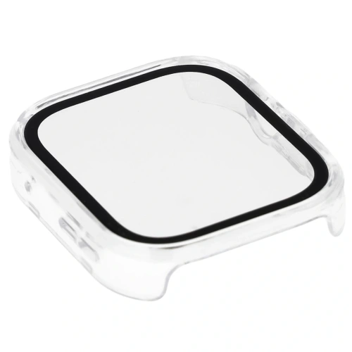 Etui ze szkłem do zegarka Bizon Case+Glass Watch do Huawei Watch Fit 4 Pro przeźroczyste