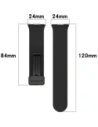 Hurtownia GSM - Bizon řemínek na hodinky silikonový L Huawei Watch Fit 4 Pro / Fit 4 / Fit 3 černý - BIZ9633 - {ean13} - Hurt