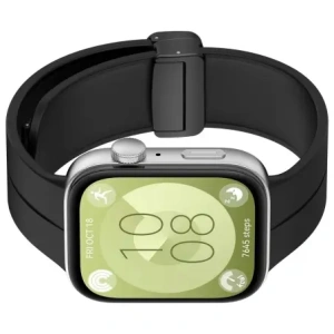 Hurtownia GSM - Bizon Armband Uhr Silikon L Huawei Watch Fit 4 Pro / Fit 4 / Fit 3 schwarz - BIZ9633 - {ean13} - Hurt