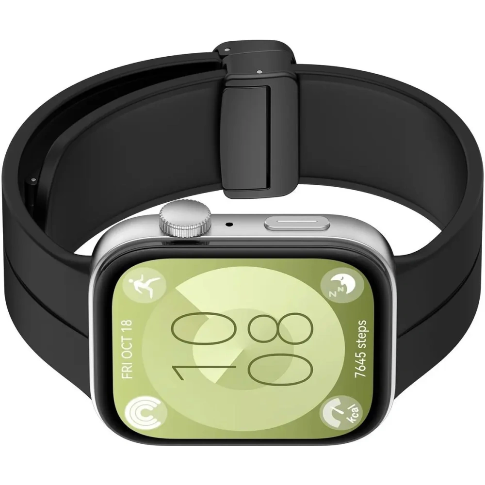 Hurtownia GSM - Bizon Szíjas Óra Szilikon L Huawei Watch Fit 4 Pro / Fit 4 / Fit 3 fekete - BIZ9633 - {ean13} - Hurt