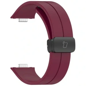 Hurtownia GSM - Silikonowy pasek Bizon Strap Watch Silicone L do Huawei Watch Fit 4 Pro / Fit 4 / Fit 3 burgundowy - BIZ9634 - {ean13} - Hurt
