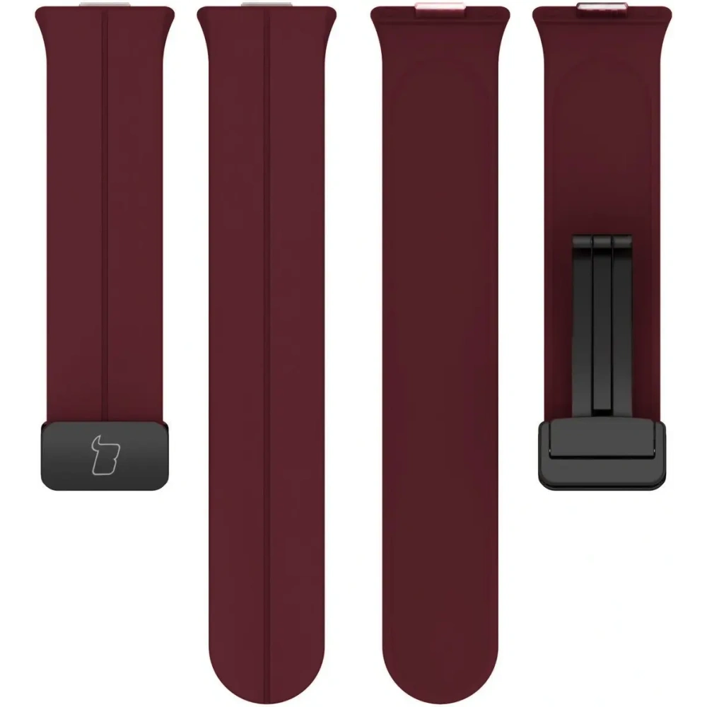 Wholesale Bizon Strap Watch Silicone L Huawei Watch Fit 4 Pro / Fit 4 / Fit 3 burgundy - BIZ9634 - {ean13} - Hurt