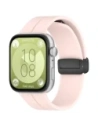 Silikonowy pasek Bizon Strap Watch Silicone L do Huawei Watch Fit 4 Pro / Fit 4 / Fit 3 różowy