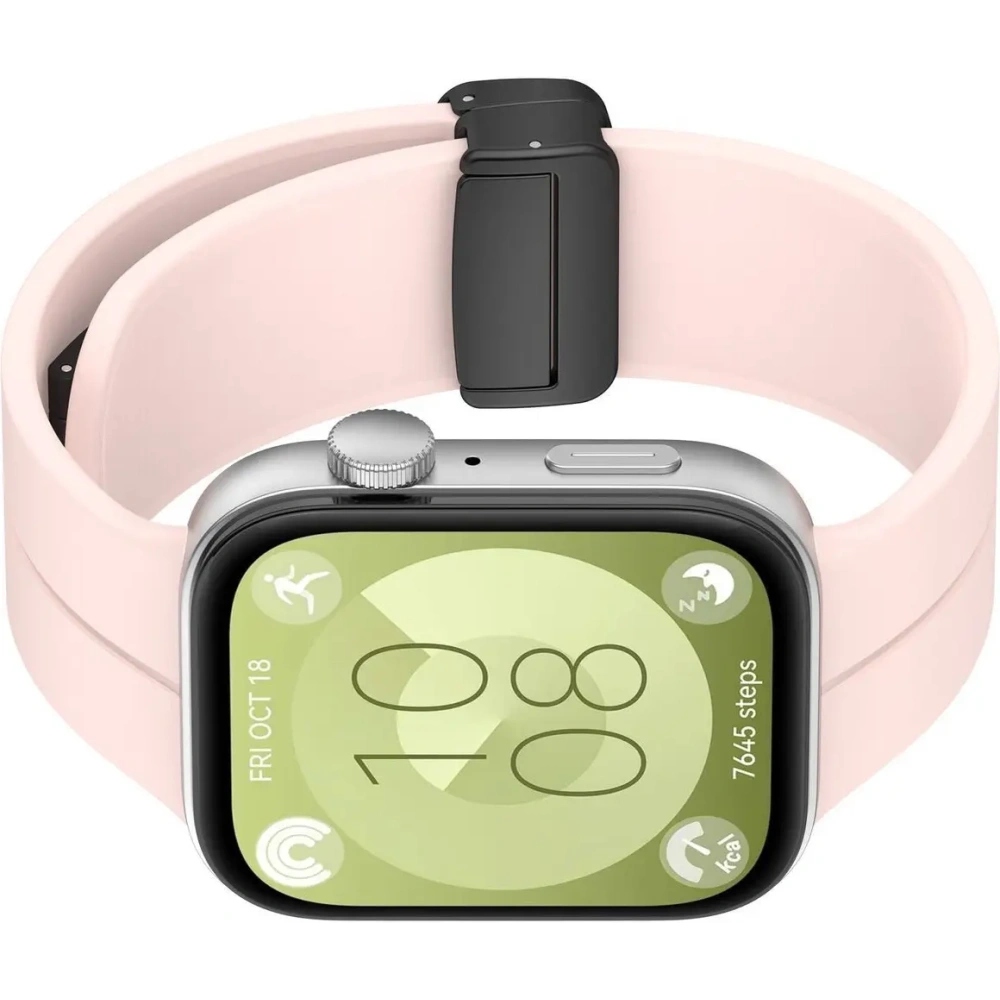 Hurtownia GSM - Bizon Armband Uhr Silikon L Huawei Watch Fit 4 Pro / Fit 4 / Fit 3 rosa - BIZ9635 - {ean13} - Hurt