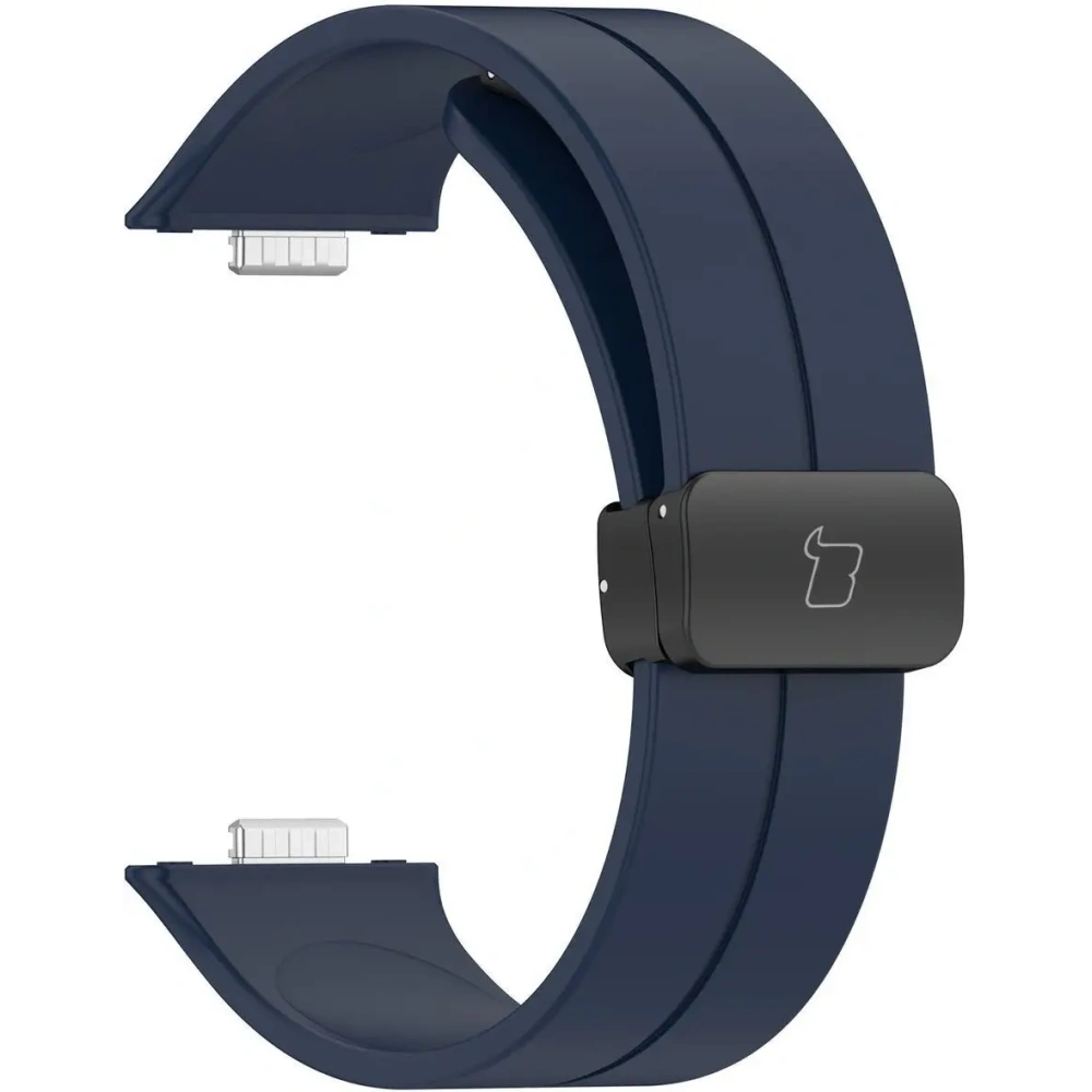 Hurtownia GSM - Silikonowy pasek Bizon Strap Watch Silicone L do Huawei Watch Fit 4 Pro / Fit 4 / Fit 3 granatowy - BIZ9636 - {ean13} - Hurt