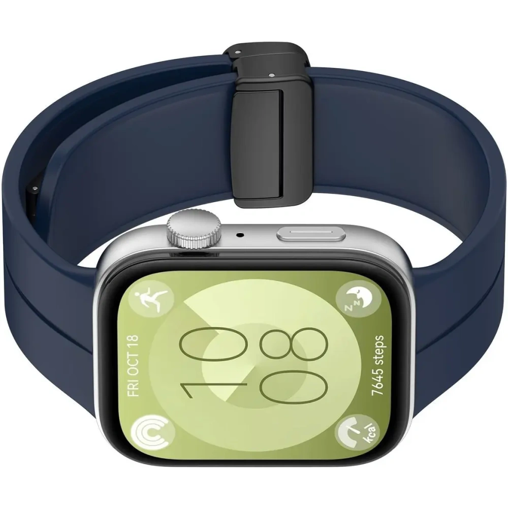 Hurtownia GSM - Bizon Szíjas Óra Szilikon L Huawei Watch Fit 4 Pro / Fit 4 / Fit 3 tengerészkék - BIZ9636 - {ean13} - Hurt
