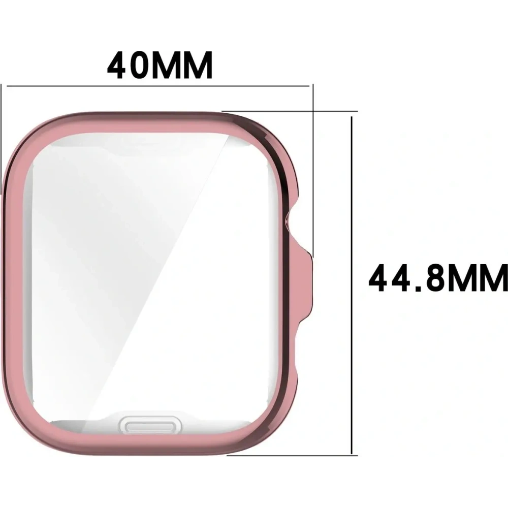 Hurtownia GSM - Etui z osłoną ekranu Bizon Case Watch Felipe do Huawei Watch Fit 4 różowe - BIZ9637 - {ean13} - Hurt