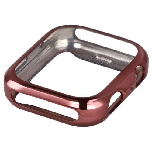 Etui z osłoną ekranu Bizon Case Watch Felipe do Huawei Watch Fit 4 różowe