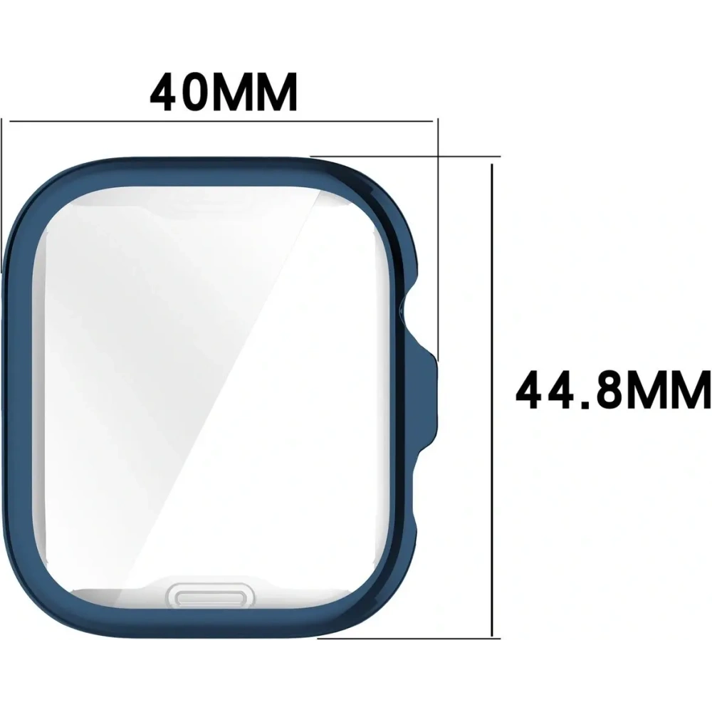 Hurtownia GSM - Etui z osłoną ekranu Bizon Case Watch Felipe do Huawei Watch Fit 4 niebieskie - BIZ9638 - {ean13} - Hurt