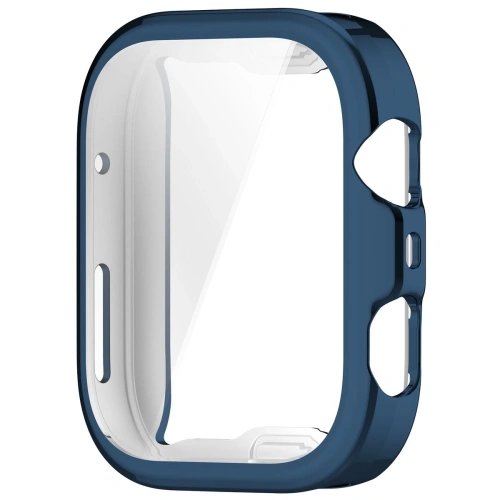 Etui z osłoną ekranu Bizon Case Watch Felipe do Huawei Watch Fit 4 niebieskie