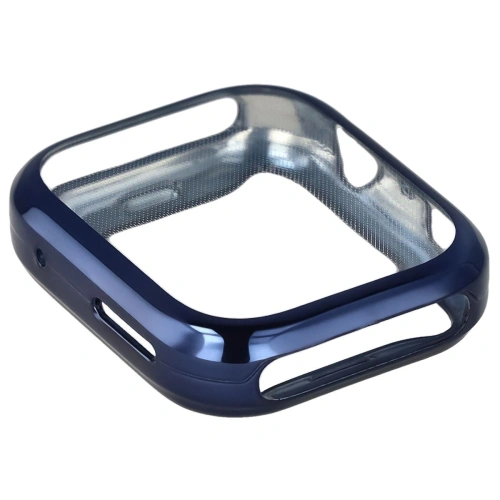 Etui z osłoną ekranu Bizon Case Watch Felipe do Huawei Watch Fit 4 niebieskie