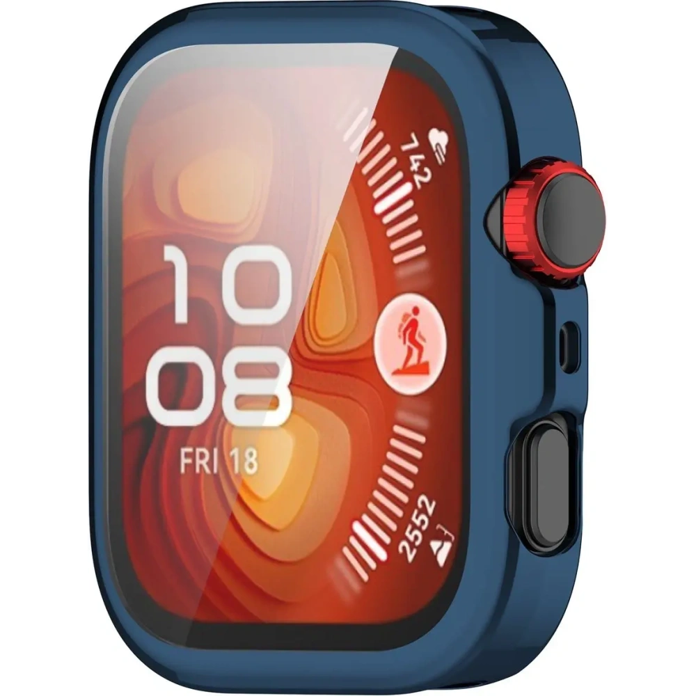 Hurtownia GSM - Etui z osłoną ekranu Bizon Case Watch Felipe do Huawei Watch Fit 4 niebieskie - BIZ9638 - {ean13} - Hurt