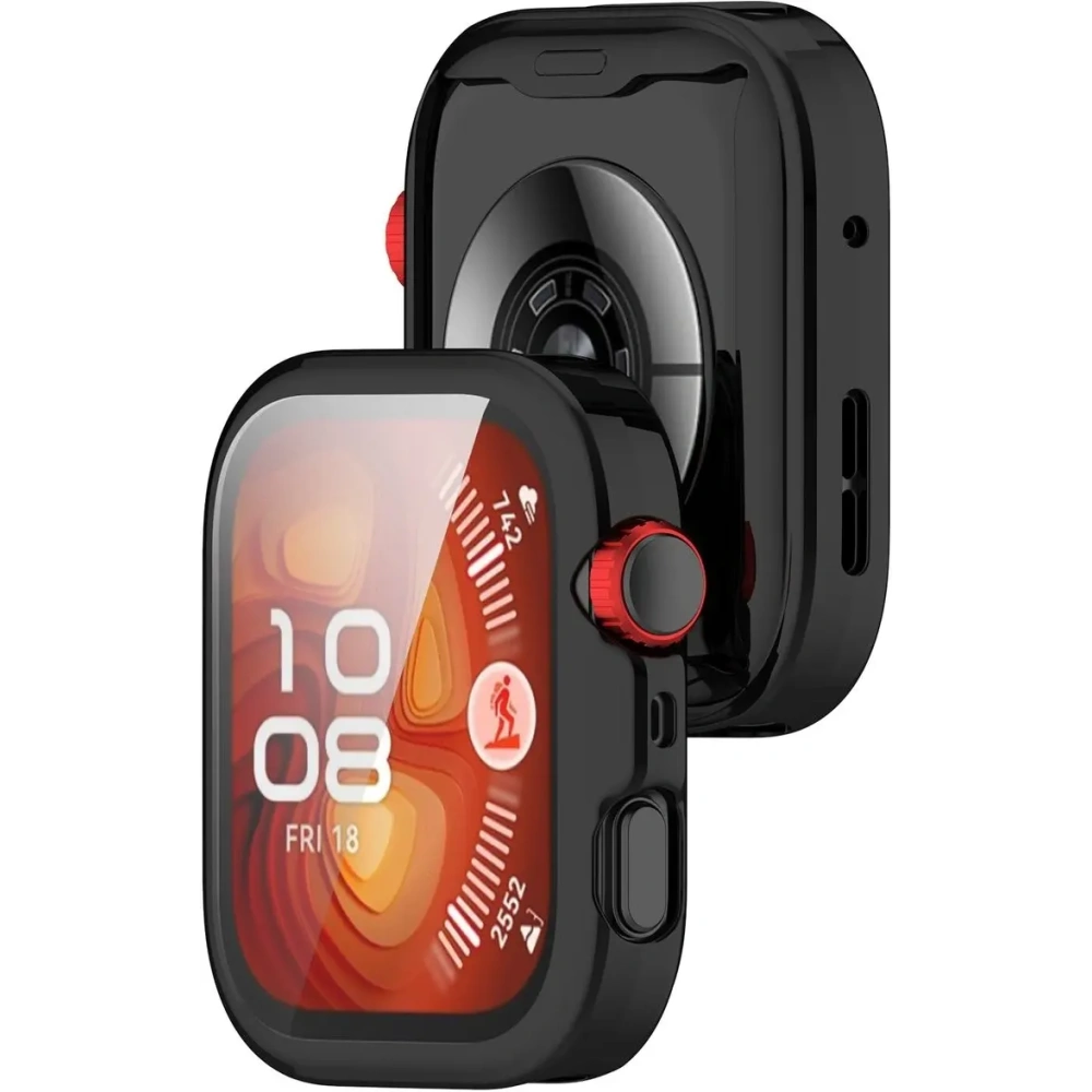 Hurtownia GSM - Etui z osłoną ekranu Bizon Case Watch Felipe do Huawei Watch Fit 4 czarne - BIZ9639 - {ean13} - Hurt