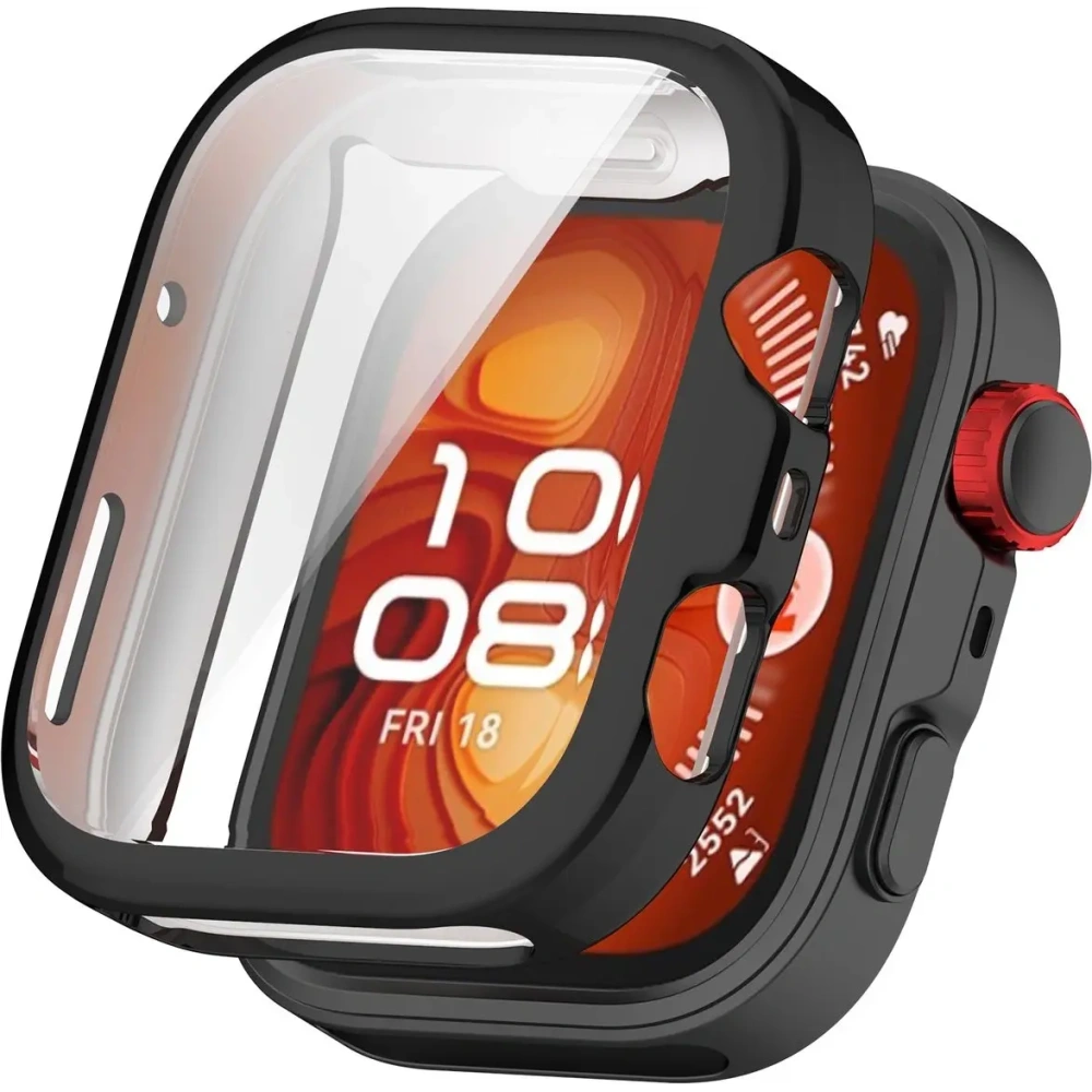 Hurtownia GSM - Etui z osłoną ekranu Bizon Case Watch Felipe do Huawei Watch Fit 4 czarne - BIZ9639 - {ean13} - Hurt