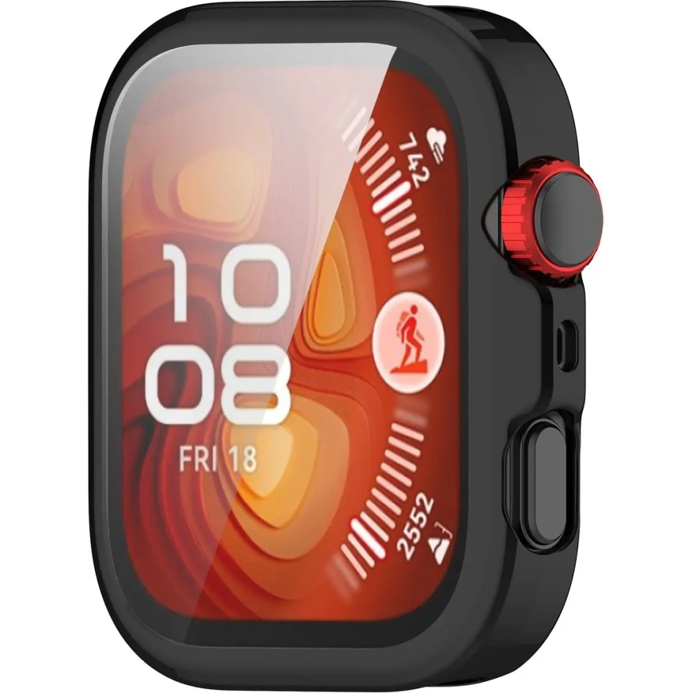 Hurtownia GSM - Etui z osłoną ekranu Bizon Case Watch Felipe do Huawei Watch Fit 4 czarne - BIZ9639 - {ean13} - Hurt