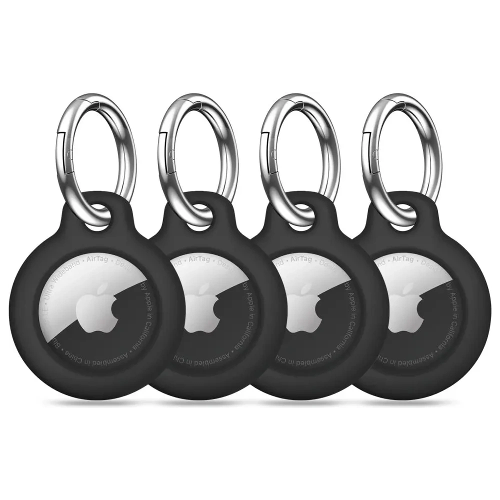 Hurtownia GSM - Etui Tech-Protect Rough Apple Airtag Black [4 PACK] - THP4258 - {ean13} - Hurt