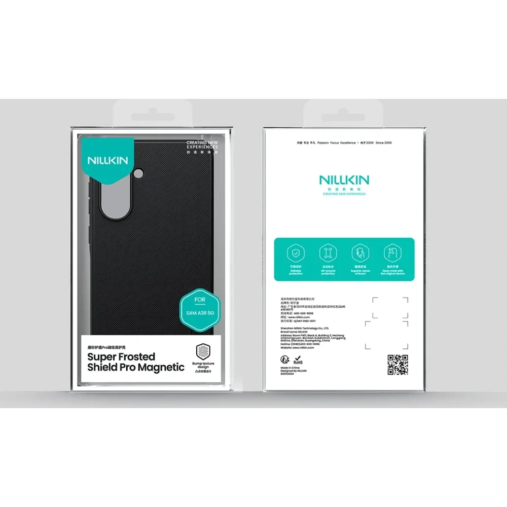 Hurtownia GSM - Nillkin Super Frosted Shield Pro Magnetic Samsung Galaxy A36 5G černý - NLK1765 - {ean13} - Hurt