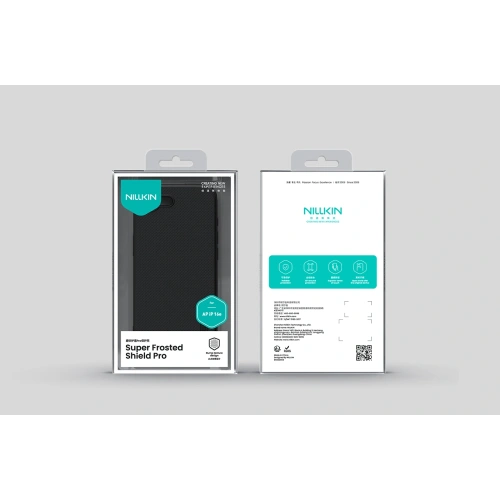 Etui Nillkin Super Frosted Shield Pro do Apple iPhone 16e czarny