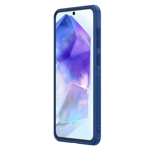 Etui Nillkin Super Frosted Shield Pro do Samsung Galaxy A56 5G niebieski