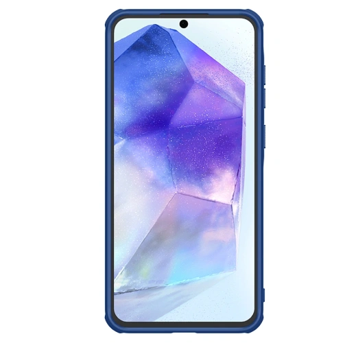 Etui Nillkin Super Frosted Shield Pro do Samsung Galaxy A56 5G niebieski